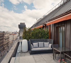 Люкс с террасой в Wawelberg Hotel St.Petersburg