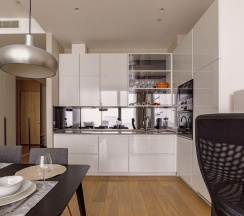 Апартаменты студия в Elite Apartments на проезде 1-й Красногвардейский 22с1