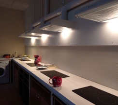 Кровать в общем номере в Очаг