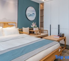 Двухместный номер Executive с балконом двуспальная кровать в Yidiandian Hotel Apartment (Shenzhen International Convention And Exhibition Center)