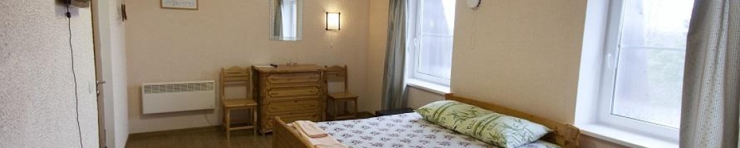 Номер стандарт улучшенный с 1 двуспальной кроватью в Пушной