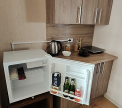 2х комнатные 7ми местные апартаменты с мини-кухней и террасой в Благовещенка