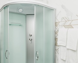 Двухместный номер Comfort с видом на парк двуспальная кровать в Паустовский