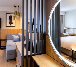 Номер Премиум с 1 двуспальной кроватью в Radisson Hotel Gorizont Rostov-on-Don