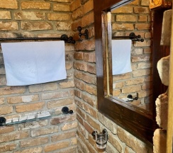 Двухместный семейный коттедж с красивым видом из окна двуспальная кровать в Лофт Гарден