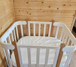 Двухместный коттедж Standard двуспальная кровать в Eco house