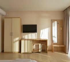 Двухместный номер Стандарт (корпус Б) с видом на море 2 отдельные кровати в Напра