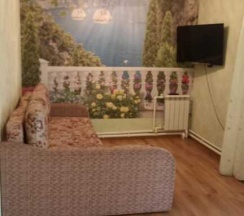 Апартаменты с балконом в Одеяло, подушка, мангал