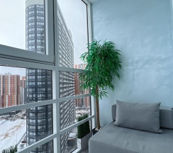 1-комнатные апартаменты студия Солотчинское 399 в Kravc Group (Кравц Груп) на Солотчинском шоссе 4 корп. 1