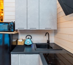 №10 BarnHouse 50m2 с кондиционером и закрытой территорией (оснащение дома см. Подробнее)) в Les holidays