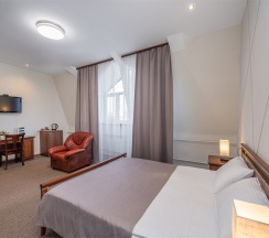 Стандарт/Standard Double Room (однокомнатный номер с одной двуспальной кроватью) в Воронеж