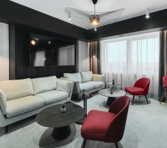 Одноместный семейный люкс двуспальная кровать в Radisson Collection Hotel Warsaw