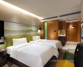 Двухместный номер Cozy (2 отдельные кровати) в Hampton By Hilton Guangzhou Tianhe Sports Center