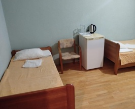 Номер стандарт с 3 односпальными кроватями в Аэропорт