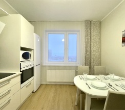 Двухкомнатная квартира в ЖК "Огни залива" в Rauktis apartments