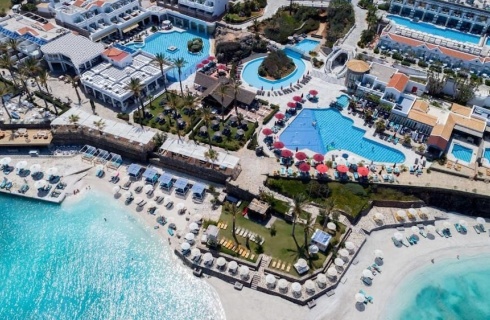 Греция, Милатос: Курортный отель Minos Imperial Luxury Beach Resort Milatos
