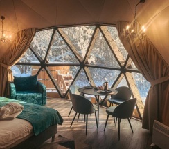 Геокупол Лазурный берег в Вазуза Лав