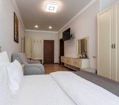 Номер полулюкс комфорт с 1 двуспальной кроватью Березовая роща в Ночной квартал