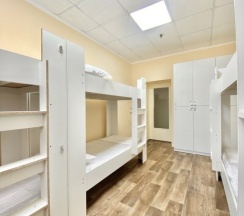 Кровать в общем номере (женский номер) в Alma-Ata Hostel