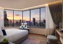 Четырёхместный номер Executive с 2 комнатами двуспальная кровать в Ascott Embassy Sathorn