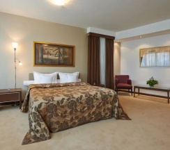 Двухместный люкс двуспальная кровать в In Hotel Belgrade