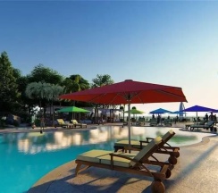 Апартаменты с балконом в Deluxe King Resort View Rm 107 Apartment 1