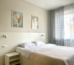 "SOFT CLOUD" Однокомнатная квартира (Метро Новочеркасская, 15 минут пешком) в Rauktis apartments