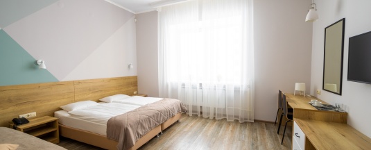 Стандарт с одной двуспальной кроватью в Атриа