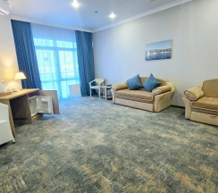 Полулюкс с двуспальной кроватью с видом на море в Бригантина