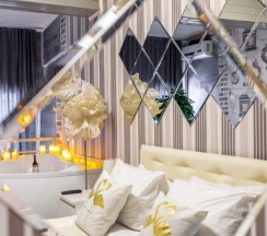 Апартаменты люкс с с сауной и джакузи (SPA) в Loft SPA