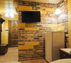 Номер эконом с 2 односпальными кроватями (мансарда) в Дилижанс