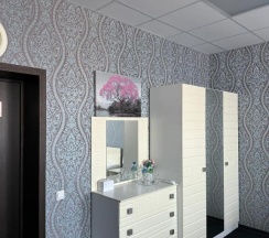 Двухместный полулюкс двуспальная кровать в Сотник