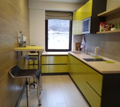 Студия Superior с красивым видом из окна в Baikal Hill Residence
