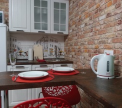 Двухместный номер с двуспальной кроватью в Loft Apartments