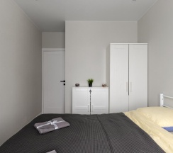 1-комнатные апартаменты студия в MOKO Apartments (МОКО Апартментс) на улице Окская
