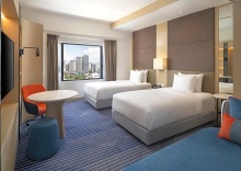 Четырёхместный номер Standard 2 отдельные кровати в Crowne Plaza Bangkok Lumpini Park, an IHG Hotel