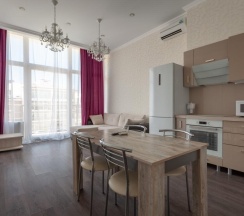 Апартаменты улучшенные с двумя 2-спальными кроватями кв. 305 в Deluxe apartments