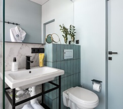 Люкс с панорамным видом на Невский и Владимирский проспект в Mix Hotels Nevsky 47