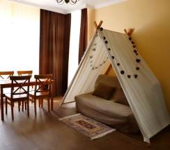 2х комнатный 4х местный номер с камином в Alpen House