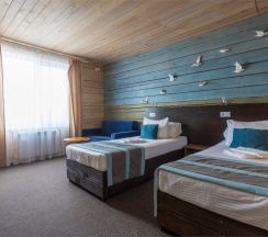 Улучшенный двухместный номер с дополнительным местом в BaikalWood Hotel&SPA