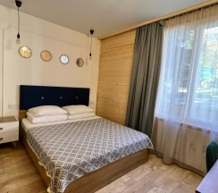 2-местный номер улучшенный комфорт с 1 двуспальной кроватью в Архыз-resort