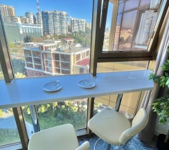 1-комнатные апартаменты студия Сочи, ул. Несебрская 14 в Deluxe apartments