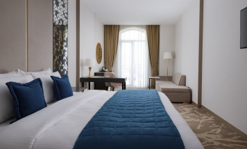 Двухместный номер Superior Accessible двуспальная кровать в Mercure Tashkent
