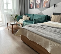 1-комнатные апартаменты люкс в Zavidovo design apartment (Апартаменты дизайн Завидово)
