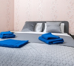 Двухместный Стандартный номер с двуспальной кроватью и балконом в гостевом доме SV на 2 этаже в Милка