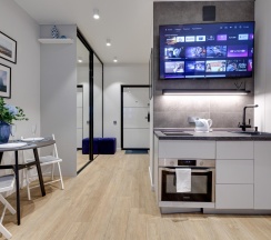 Апартаменты-студия, 26 м², 4 этаж в Happy People