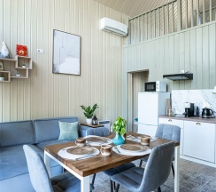 Лодж «Эко Барн» с гриль-беседкой в Wish Home Eco-Lodge Yahroma