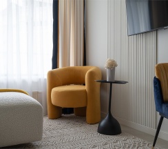 Двухкомнатные апартаменты LUX с одной спальней (2 этаж) в Real Apartments Sochi