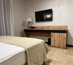 Двухкомнатный семейный ЛЮКС с кухней в Tash maral