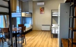 Кровать в общем номере в Hostel Luxe Qalqaman  